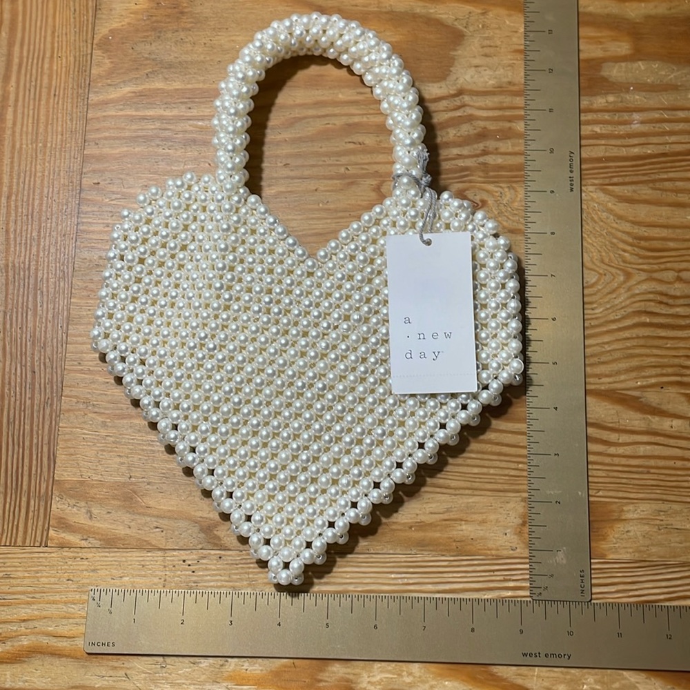 A New Day pearl purse from Target